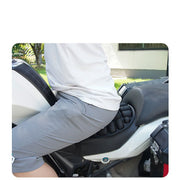 バイクシートクッション バイク用品 バイクシート クッション ツーリング 長距離 衝撃吸収 バイクアクセサリー ブラック 黒