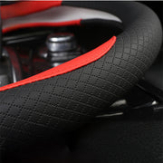 ハンドルカバー O型 38cm 車用 自動車用 車 自動車 カーアクセサリー カー用品 車用品 内装用品 ハンドル グリップ カバー 汚れ防止 カラバリ豊富