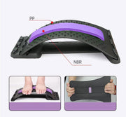 バックストレッチャー 背中ストレッチャー 背中伸ばし ストレッチ用品 健康器具 アーチ状 3段階調節可 凹凸 パッド付 背もたれ 腰 簡単 姿勢サポート リラックス 運動不足 デスクワーク メンテナンス 自宅 オフィス