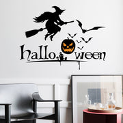 ウォールステッカー ハロウィン かぼちゃ 魔女 コウモリ 墓 Halloween 子供部屋 ドア 壁 窓 シール 部屋飾り 店内飾り DIY 可愛い パーティ イベント インスタ映え 雑貨 インテリア