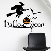 ウォールステッカー ハロウィン かぼちゃ 魔女 コウモリ 墓 Halloween 子供部屋 ドア 壁 窓 シール 部屋飾り 店内飾り DIY 可愛い パーティ イベント インスタ映え 雑貨 インテリア