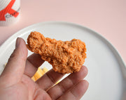 キーホルダー キーチェーン バッグチャーム 食品サンプル 食玩 ユニセックス 男女兼用 ユニーク チキン フライドチキン ナゲット 面白い ボールチェーン おしゃれ 楽しい 贈り物 プレゼント