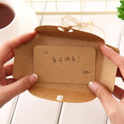 グリーティングカード メッセージカード 2個セット 封筒 レター用品 ドライフラワー お花 クラフト紙 手紙 挨拶状 招待状 誕生日 パーティー ギフトカード DIY プレゼント 感謝