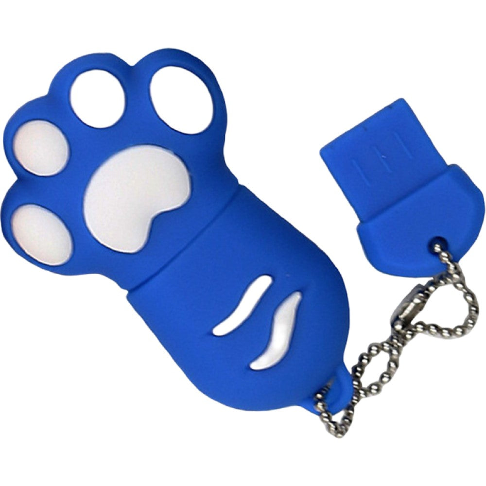 USBメモリー フラッシュメモリー 16GB 32GB USB2.0 TypeA キャップ式 防水 猫 肉球 キーチェーン付き 面白い 可愛い 写真 画像 動画 音楽 データ保存 ギフト 贈り物 プレゼント 記念品