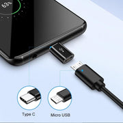 変換アダプター Type-C Android MicroUSB スマートフォン スマホ コネクタ 充電ケーブル マイクロ ミニ データ転送 充電 携帯 タブレット