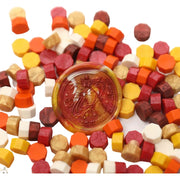 シーリングワックス 1袋 50粒 文房具 カラフル ブルー ピンク メタリック オシャレ 装飾 デコレーション
