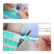 ネイルチップ固定用粘土 ねんど ネイルスタンド ジェルネイル ネイルアート練習 ディスプレイ ネイル用品 簡単 便利 再利用可能 繰り返し使える ネイルツール