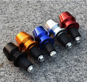 バーエンドキャップ 2個セット ペア バーエンドプラグ バイク用品 スクーター バイク プラグ ハンドル オートバイ スクーター 保護 ハンドルバー エンド ツヤ 光沢 カラバリ豊富 お洒落