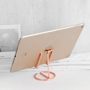 スマホスタンド タブレットスタンド スマートフォンスタンド メタル 無地 スマホ立て ディスプレイ 可愛い おしゃれ シンプル 便利 ファッション小物 雑貨 黒 シルバーカラー ゴールドカラー