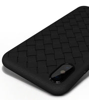 iPhone用カバー iPhone用ケース ソフトシェル スマホカバー スマートフォンケース 編み込みデザイン 保護ケース 保護カバー 背面保護 アイフォン用 傷防止 シンプル おしゃれ ソリッドカラー アイホン用 スマートホン 上品 エレガント