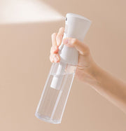 霧吹き ミストスプレー 200ml 300ml 500ml 単品 スプレーボトル 連続噴射 噴霧 水やり 保水 植物 グリーン ガーデニング ヘアスタイリング 掃除 日用雑貨 詰め替えボトル 容器 ホワイト クリア