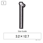 3枚セット ワッペン アップリケ 衣服パッチ アイロン接着 補修 チャック ジッパー ハート ロゴ 数字 ブラック 黒 おしゃれ かっこいい 裁縫材料 クラフト 手芸 ハンドメイド