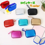 コインケース 小銭入れ レディース メンズ 小物入れ 収納ケース 充電器 イヤホン アクセサリー 収納ボックス かわいい ピンク ハードケース