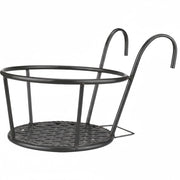 壁掛けプランター プランターラック 鉢入れ フック ベランダ 手すり用 鉢台 ガーデニング用品 引っ掛け 壁面プランター 鉢置き インテリア雑貨 園芸ラック 屋外 おしゃれ ナチュラル シンプル かわいい 便利 省スペース 白 黒 銅色