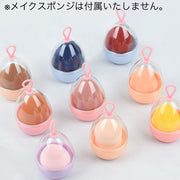 メイクスポンジケース 卵型ケース パフ用ケース メイク道具 収納 携帯 持ち運び 便利 通気口 通気性 コスメ メイクアップ用品