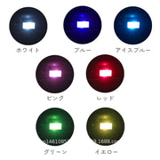 USB LEDライト カー用品 車内 インテリア 照明 コンパクト 取り付け簡単 カラバリ豊富 ドレスアップ パソコン