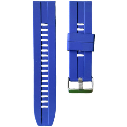 時計用ベルト バンド 22mm 交換用 付け替え 単色 ネイビー バリエーション画像