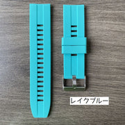 時計用ベルト バンド 22mm 交換用 付け替え 単色 シンプル カジュアル おしゃれ HUAWEI Watch GT シリコン