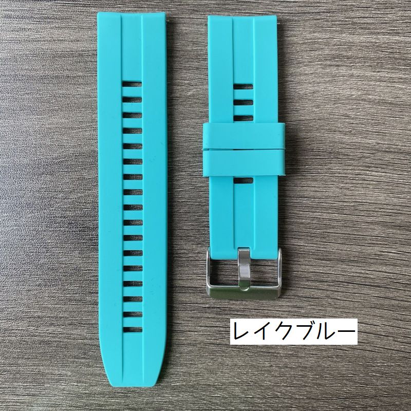 時計用ベルト バンド 22mm 交換用 付け替え 単色 商品画像5