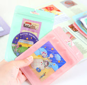 チャック付きポリ袋 ラッピング用品 包装用品 包装袋 ギフトバッグ チャック袋 ジッパーバッグ 小分け袋 保存袋 吊り穴付き