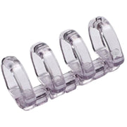 バインダーリング 10個セット ルーズリーフバインダーリング 4穴 穴径15mm A4 A5 B5製本用とじ具 システム手帳リング 透明学習カード 単語帳 資料保存 ファイル整理 カレンダー 手帳 アルバム