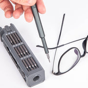 精密ドライバーセット 工具 44点セット マグネット吸着 特殊ドライバー セット DIY 修理 ビット 眼鏡 PC カメラ スマホ 多機能ツールキット 便利 スタイリッシュ