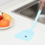 ハエたたき ハエ叩き 虫たたき ロング ソフト 柔らかい 防虫 害虫 駆除 退治 ハエ取り 蝿 手動 単色 シンプル ベーシック キッチン 台所