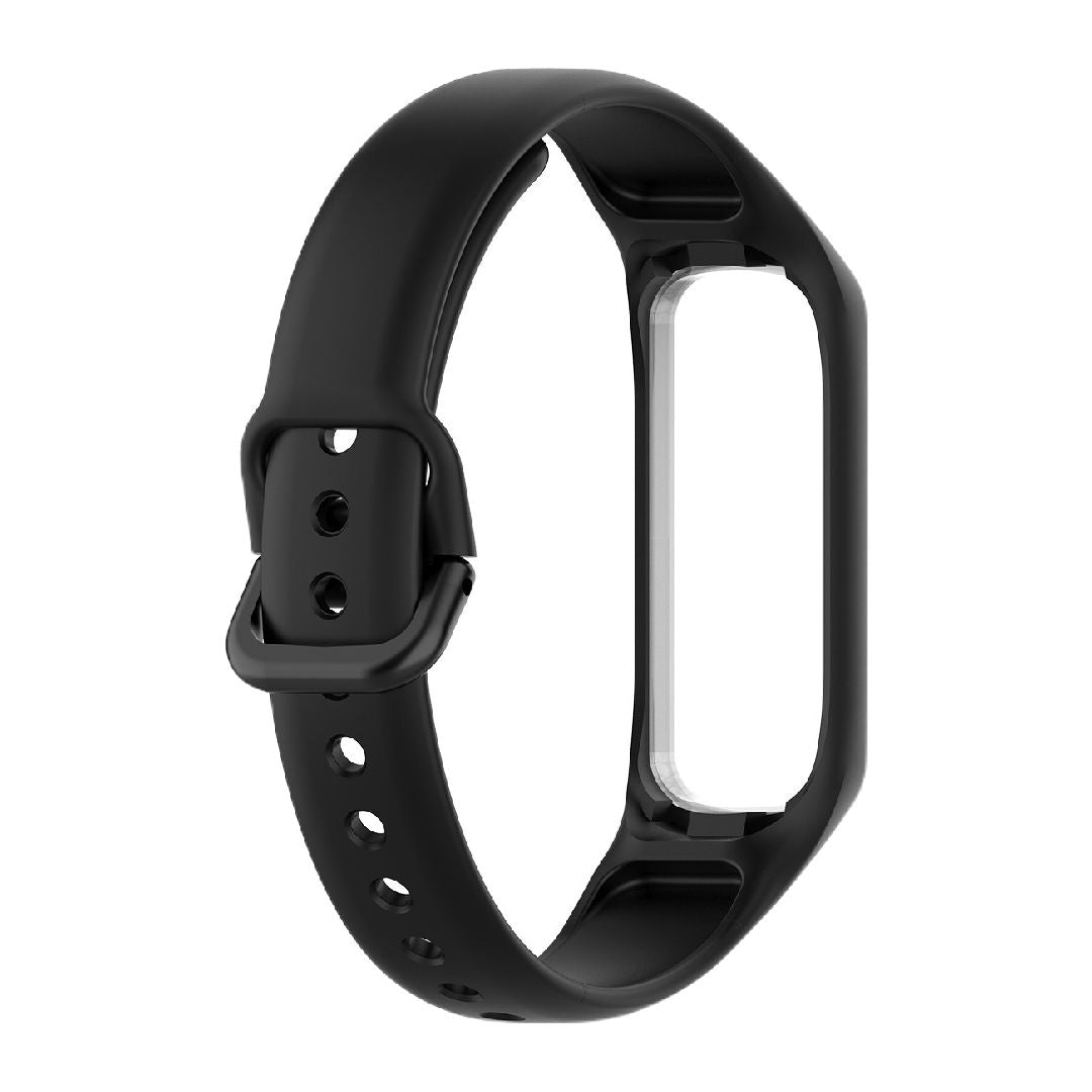 Galaxy Fit2交換用ベルト Samsung スマートウォッチ 腕時計用ベルト バンド R220 シリコン シンプル 無地 スポーティー おしゃれ サムスン ギャラクシー フィット2 替えベルト メンズ レディース
