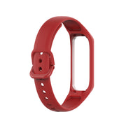Galaxy Fit2交換用ベルト Samsung スマートウォッチ 腕時計用ベルト バンド R220 シリコン シンプル 無地 スポーティー おしゃれ サムスン ギャラクシー フィット2 替えベルト メンズ レディース