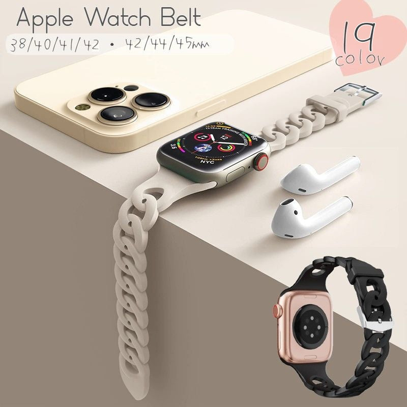 アップルウォッチ用 Apple Watch用 バンド 腕時計ベルト シリコン 商品画像