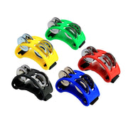フットタンバリン 打楽器 フットパーカッション 足用タンバリン パーカッション 楽器 ゴムバンド ゴム留め 半円 靴 シンプル 青 赤 黒 緑