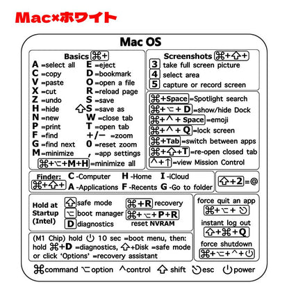 ショートカットキー ステッカー パソコンアクセサリー シール 防水 Windows用 商品画像4