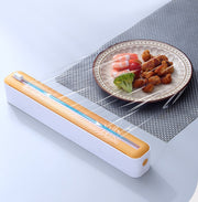 ラップケース ラップホルダー ラップカッター キッチン用品 マグネット付き スライド式 キッチン整理用品 ラップカット アルミホイルカッター クッキングシートカッター 収納 冷蔵庫 台所 磁石付き 便利グッズ 省スペース シンプル おしゃれ 黄 白 緑 青 黒