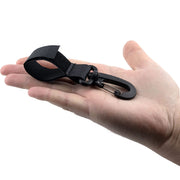 ベビーカー用フック 4個セット 手荷物ホルダー 荷物掛けフック バッグホルダー ベビーカー用吊り下げクリップ カラビナ マジック テープ シンプル ベビーグッズ ベビーカーグッズ 便利グッズ おでかけ 買い物