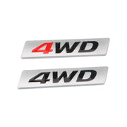 カーステッカー 自動車用ステッカー 車 4WD カー用品 車用品 3D 貼り付け 立体的 かっこいい ドレスアップ