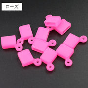 コネクタカバー USBメモリ用 同色5個セット キャップ USB Type-A フラッシュメモリカバー USBメモリカバー 紛失防止 持ち運び 携帯 ぶら下げ コネクタ保護カバー パソコン周辺アクセサリー 紐通し穴付き