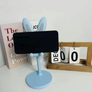 スマホスタンド スマホホルダー スマホアクセサリー うさぎ ウサギ 便利グッズ 角度調整可能 高さ調整可能 縦置き 横置き 携帯電話 タブレット コンパクト 卓上 かわいい おしゃれ 滑り止め