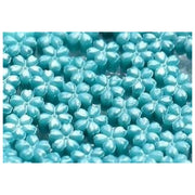 シーリングワックス 封蝋 約40g 文房具 花型 フラワー 桜 さくら 混色 ブルー ピンク イエロー ブラック ブルー ブラウン レトロ アンティーク調 カラフル レインボー 可愛い キュート ポップ ファンタジック メルヘンチック キュート お洒落