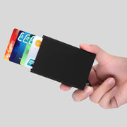 カードケース カード入れ スキミング防止 磁気防止 RFID 薄型 スリム クレジットカード キャッシュカード ICカード カードホルダー 無地 メンズ レディース シンプル