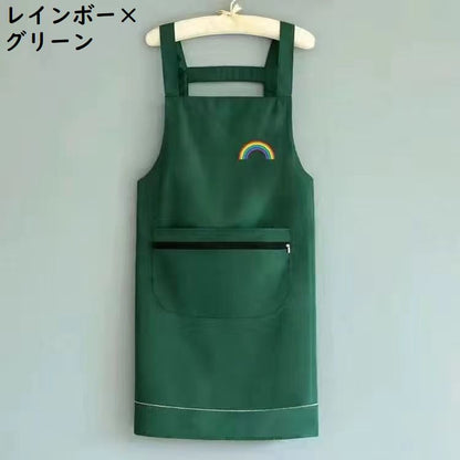 胸当てエプロン H型 首掛け レディース メンズ 膝丈 商品画像4