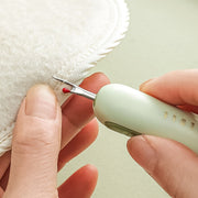 シームリッパー 糸通し 2in1 ダブル 糸切リッパー 縫い目リッパー 縫い糸通し 裁縫道具 DIY 裾直し 手芸 裁縫 コンパクト かわいい ハンドメイド 手作り