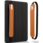 Apple Pencil用ケース バンド付きペンケース ペンホルダー ペン差し ゴムバンド レザー調 タブレットアクセサリー PCアクセサリー 収納 タブレット タッチペン シンプル アップルペンシル スタイラス ペンシル カバーケース ペンホルダー 傷防止 汚れ防止 保護 iPad プレゼント ギフト