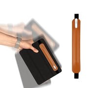 Apple Pencil用ケース バンド付きペンケース ペンホルダー ペン差し ゴムバンド レザー調 タブレットアクセサリー PCアクセサリー 収納 タブレット タッチペン シンプル アップルペンシル スタイラス ペンシル カバーケース ペンホルダー 傷防止 汚れ防止 保護 iPad プレゼント ギフト