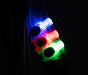 アームバンド ランニングライト セーフティーバンド LED 光る 点灯 マジック テープ ジョギング ウォーキング 自転車 サイクリング 夜間 安全対策 防犯