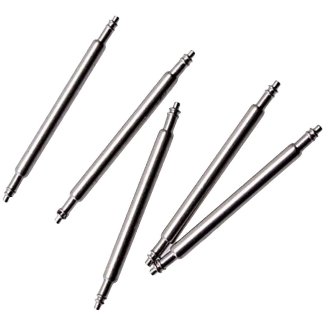 バネ棒 20本セット 直径1.5mm 腕時計 ベルト バンド バックル 交換用パーツ 予備部品 修理 10mm 11mm 12mm 13mm 14mm 15mm 16mm 17mm 18mm 19mm 20mm 21mm 22mm 23mm 24mm 25mm 26mm