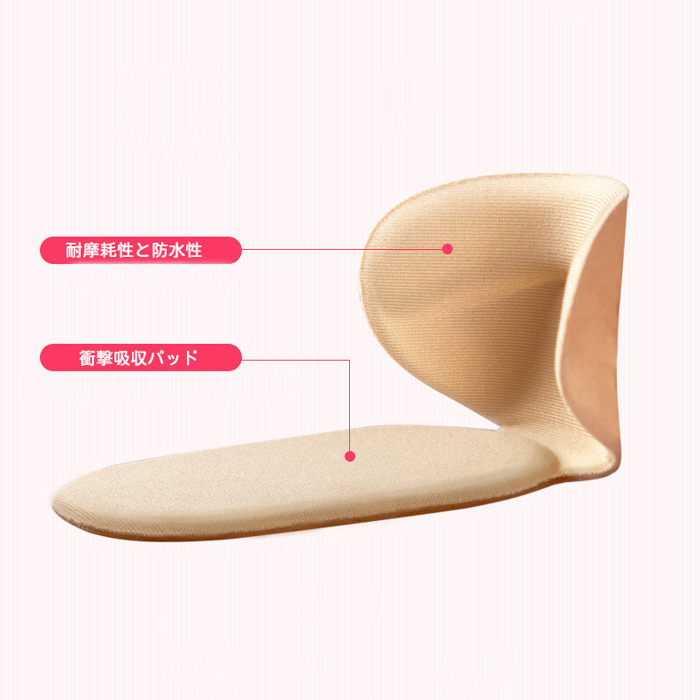 靴ずれ防止パッド 踵 靴用品 一体型 靴擦れ パッド 商品画像4