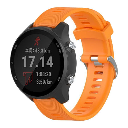 腕時計用ベルト スマートウォッチ用 交換用バンド Garmin venu2plus forerunner245M オレンジ バリエーション画像