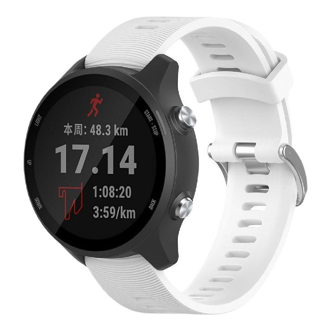 腕時計用ベルト スマートウォッチ用 交換用バンド Garmin venu2plus forerunner245M ホワイト バリエーション画像