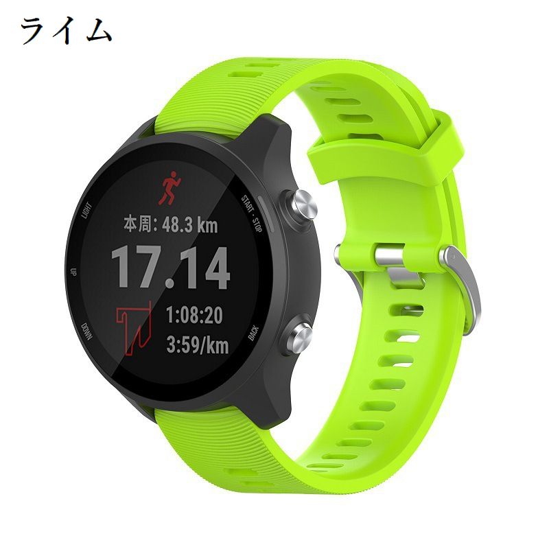 腕時計用ベルト スマートウォッチ用 交換用バンド Garmin venu2plus forerunner245M 商品画像4