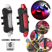 サイクルライト 自転車ライト ヘッドライト LEDライト テールランプ USB充電 リチウム 小型 バックライト 防水 フロントライト 自転車用アクセサリー サイクリング 通勤 通学 レジャー 夜間 雨天 簡単取り付け アウトドア キャンプ 屋外 戸外